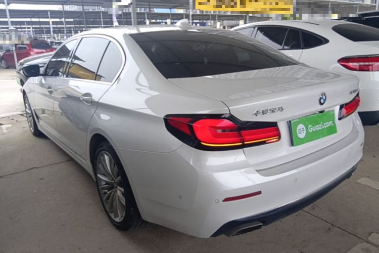 Used BMW 5 Series 2022 Second Facelift 530Li Luxury Edition Premium Package Rear Left 45 Deg