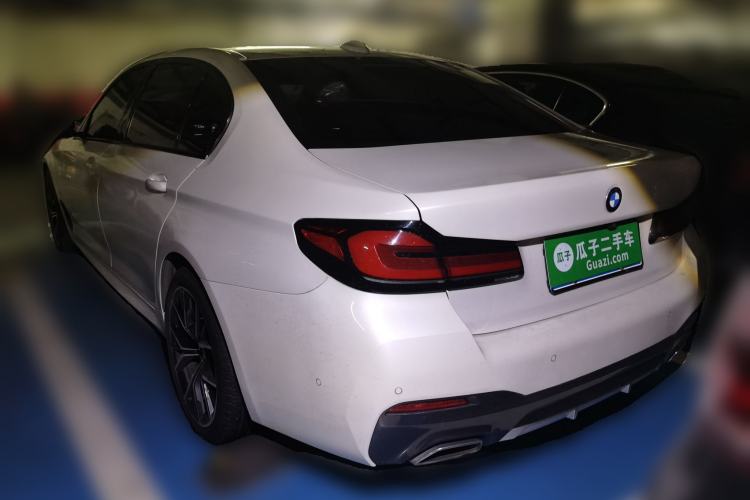Used BMW 5 Series 2022 530Li Luxury Edition M Sport Package Rear Left 45 Deg
