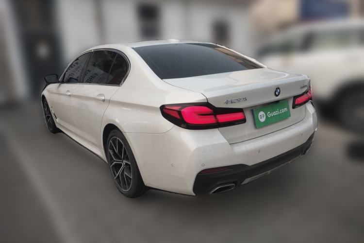 Used BMW 5 Series 2022 Second Facelift 530Li Luxury Version M Sport Package Rear Left 45 Deg