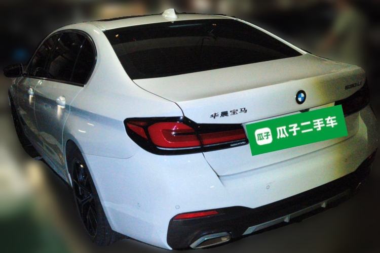 Used BMW 5 Series 2022 530Li Luxury Edition M Sport Package Rear Left 45 Deg