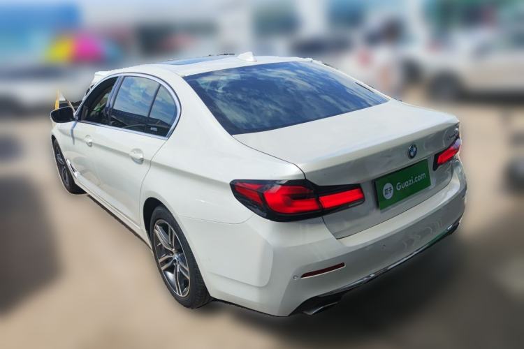 Used BMW 5 Series 2022 Updated 530Li Leading Edition Luxury Package Rear Left 45 Deg