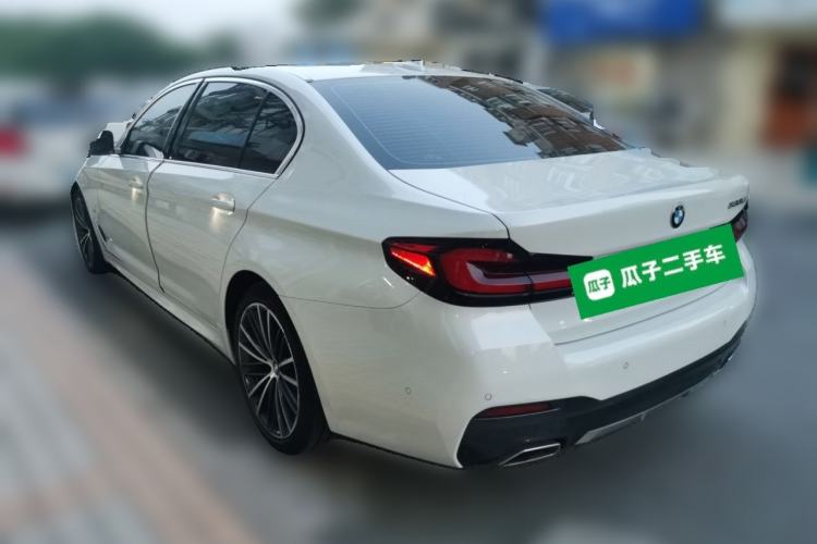 Used BMW 5 Series 2022 530Li Leading Model M Sport Package Rear Left 45 Deg
