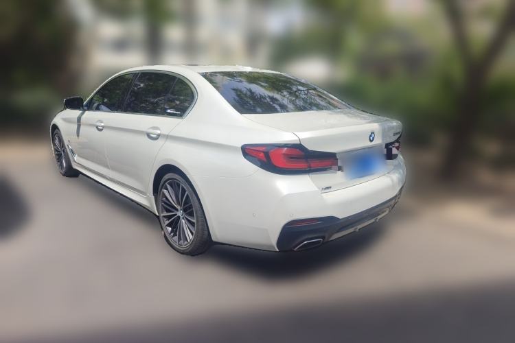 Used BMW 5 Series 2022 530Li xDrive M Sport Package Rear Left 45 Deg