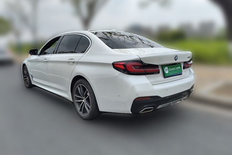 Used BMW 5 Series 2022 Restyled 525Li M Sport Package Rear Left 45 Deg