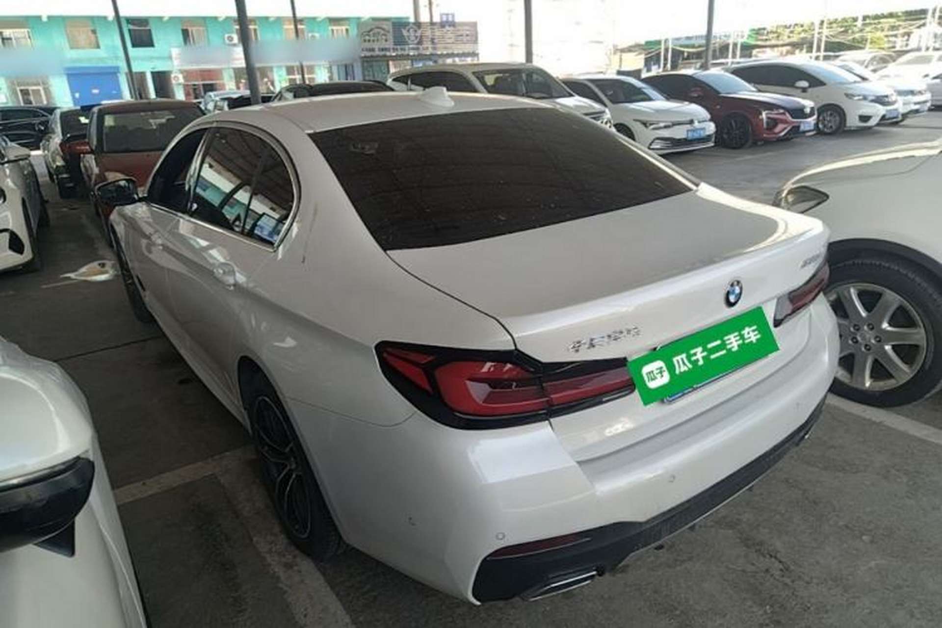 Used BMW 5 Series 2022 Restyled 525Li M Sport Package Rear Left 45 Deg