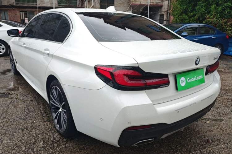 Used BMW 5 Series 2022 Restyled 530Li Leading Edition M Sport Package Rear Left 45 Deg