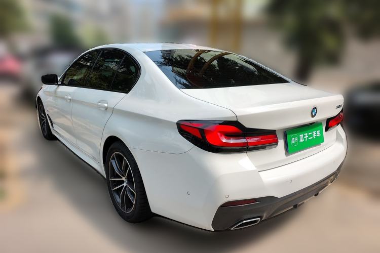 Used BMW 5 Series 2022 Restyled 525i M Sport Package Rear Left 45 Deg