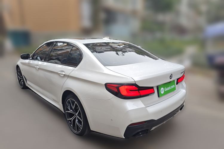 Used BMW 5 Series 2022 Revised Version 3 530Li Luxury Edition M Sport Package Rear Left 45 Deg