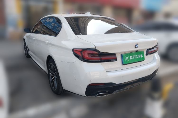 Used BMW 5 Series 2022 Second Facelift 525Li M Sport Package Rear Left 45 Deg