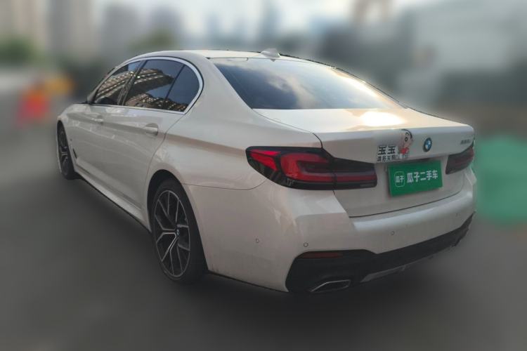Used BMW 5 Series 2022 Restyled 530Li Luxury Edition M Sport Package Rear Left 45 Deg