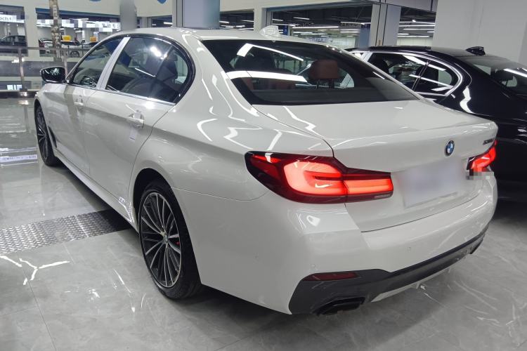Used BMW 5 Series 2022 Restyled 530Li Leading Edition M Sport Package Rear Left 45 Deg
