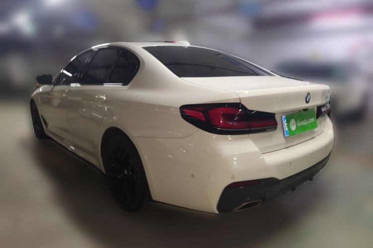 Used BMW 5 Series 2022 540i Sport Line M Sport Package Rear Left 45 Deg