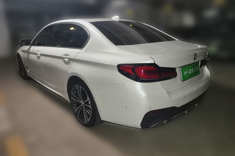 Used BMW 5 Series 2022 530Li Leading Model M Sport Package Rear Left 45 Deg
