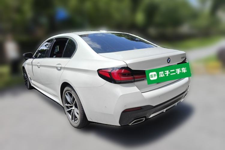 Used BMW 5 Series 2022 Restyled 525Li M Sport Package Rear Left 45 Deg