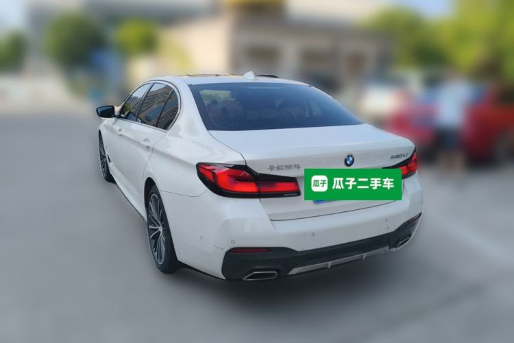 Used BMW 5 Series 2022 Restyled 530Li Leading Edition M Sport Package Rear Left 45 Deg