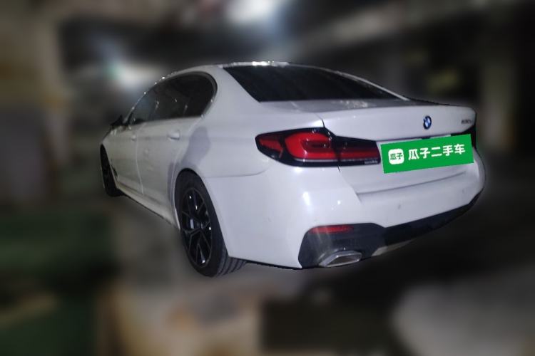 Used BMW 5 Series 2022 530Li Luxury Edition M Sport Package Rear Left 45 Deg