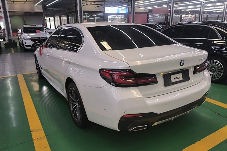 Used BMW 5 Series 2022 Restyled 525Li M Sport Package Rear Left 45 Deg