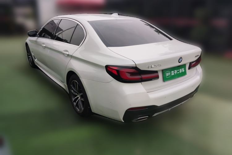 Used BMW 5 Series 2022 525Li M Sport Package Rear Left 45 Deg