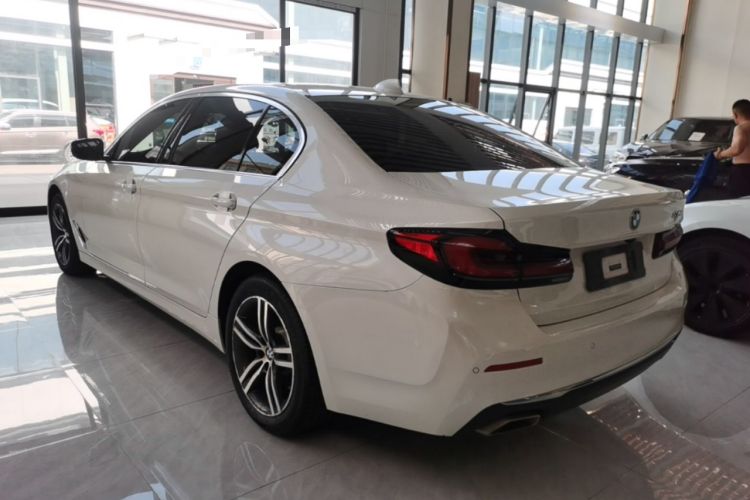Used BMW 5 Series 2022 Updated 530Li Leading Edition Luxury Package Rear Left 45 Deg