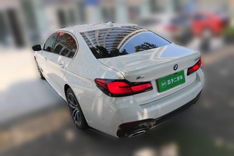 Used BMW 5 Series 2022 Restyled 525Li M Sport Package Rear Left 45 Deg