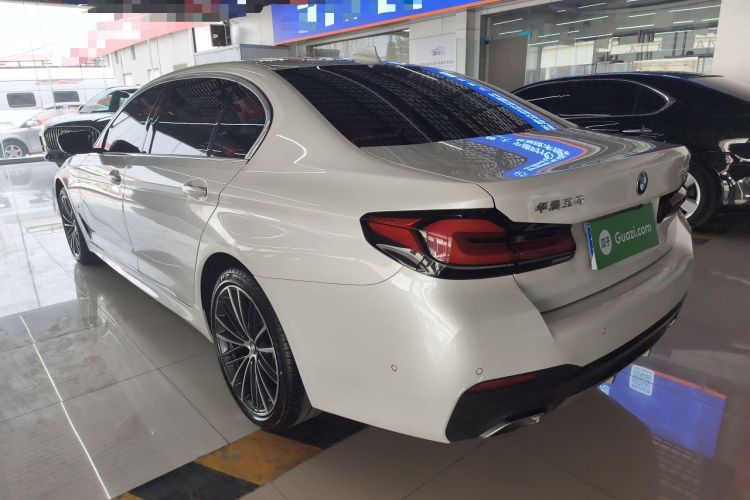 Used BMW 5 Series 2022 Restyled 530Li Leading Edition M Sport Package Rear Left 45 Deg
