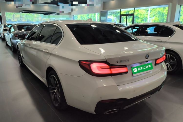 Used BMW 5 Series 2022 Restyled 525Li M Sport Package Rear Left 45 Deg