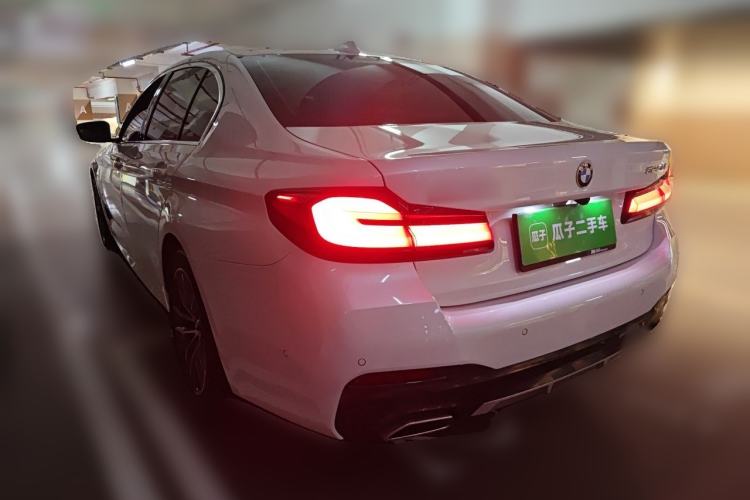 Used BMW 5 Series 2022 Restyled 525Li M Sport Package Rear Left 45 Deg