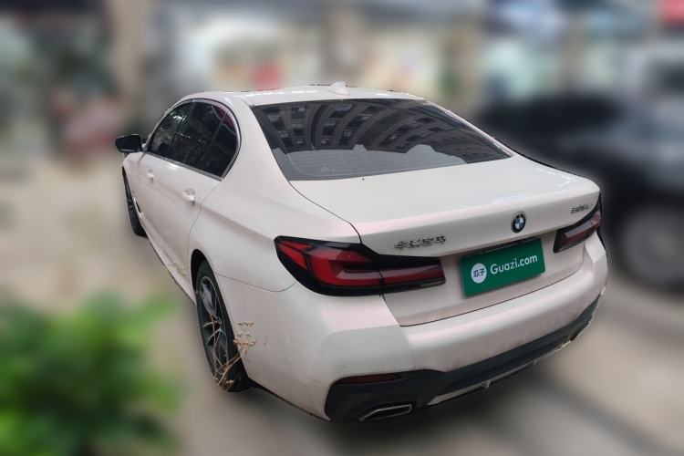 Used BMW 5 Series 2022 525Li M Sport Package Rear Left 45 Deg