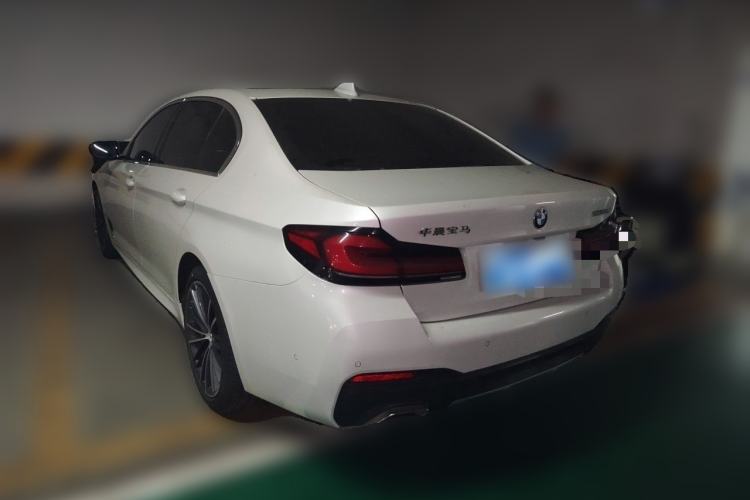 Used BMW 5 Series 2022 Restyled 530Li Leading Edition M Sport Package Rear Left 45 Deg