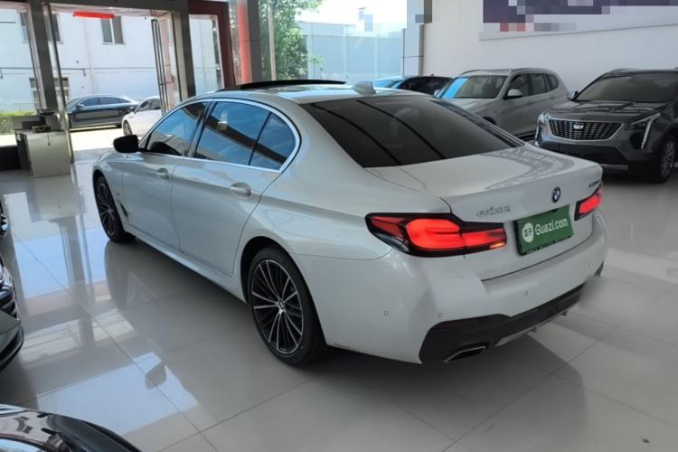 Used BMW 5 Series 2022 Restyled 530Li Leading Edition M Sport Package Rear Left 45 Deg