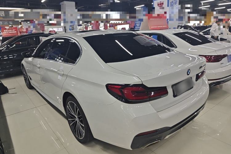 Used BMW 5 Series 2022 Restyled 530Li Leading Edition M Sport Package Rear Left 45 Deg