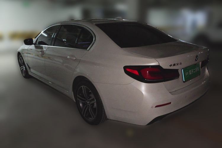 Used BMW 5 Series 2022 Second Facelift 530Li Leading Edition Luxury Package Rear Left 45 Deg