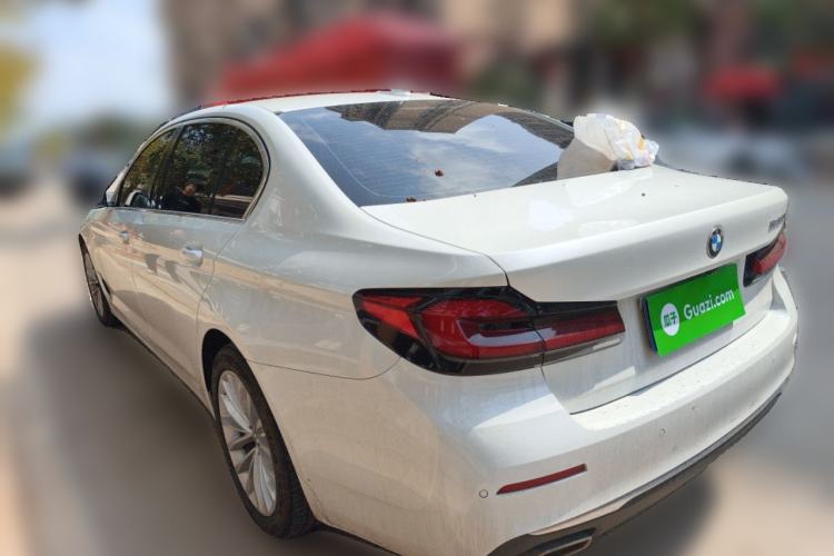 Used BMW 5 Series 2022 525Li Luxury Package Rear Left 45 Deg
