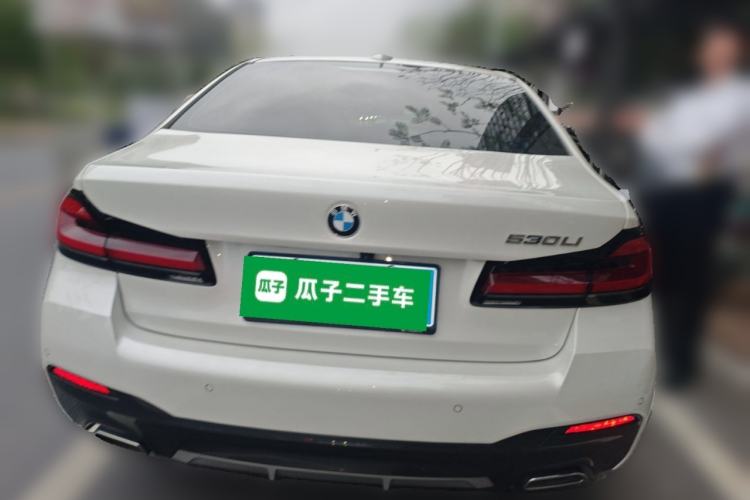 Used BMW 5 Series 2022 Second Facelift 530Li Luxury Version M Sport Package Rear