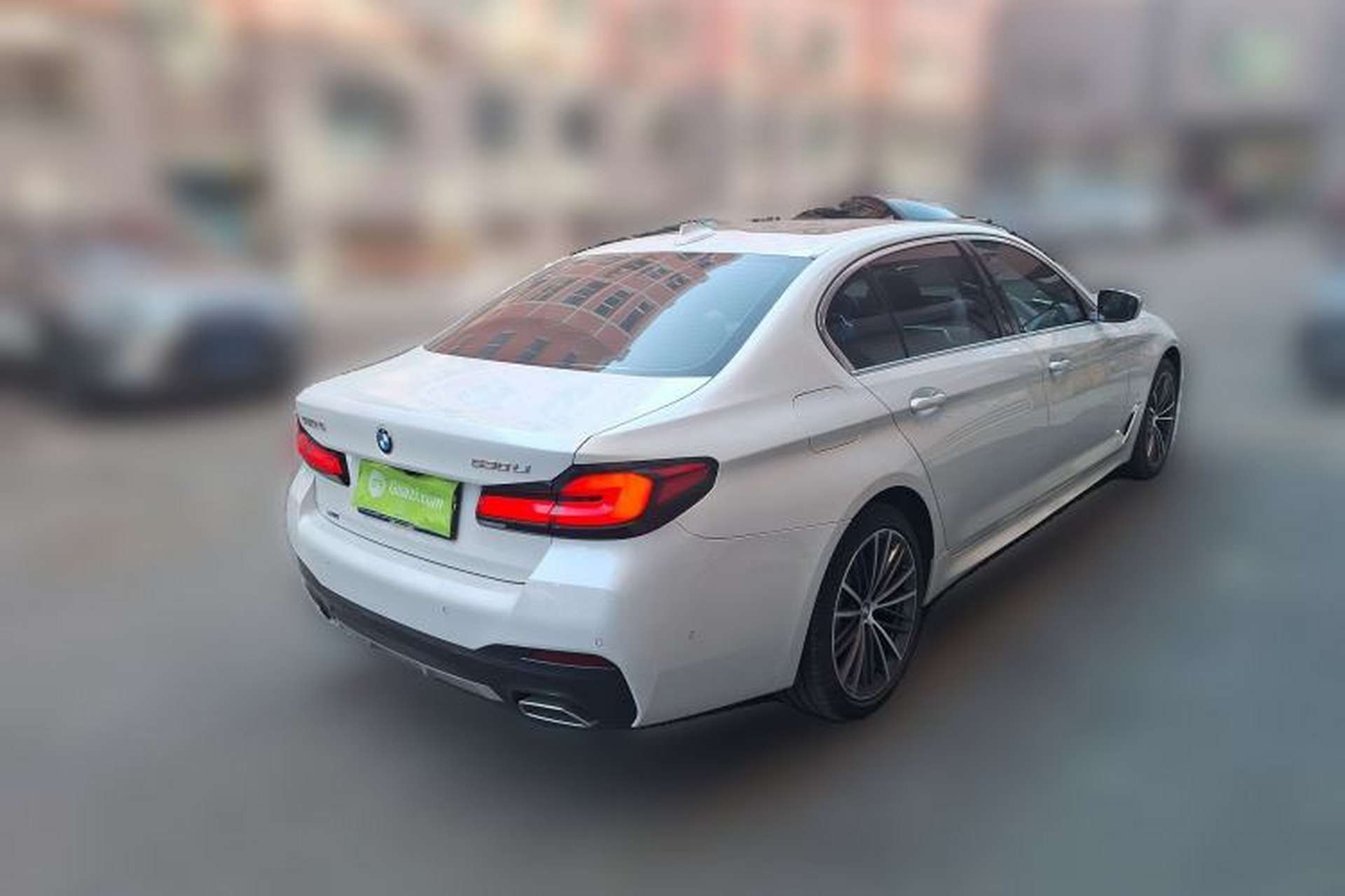 Used BMW 5 Series 2022 Revised Version 530Li xDrive M Sport Package Rear Right 45 Deg
