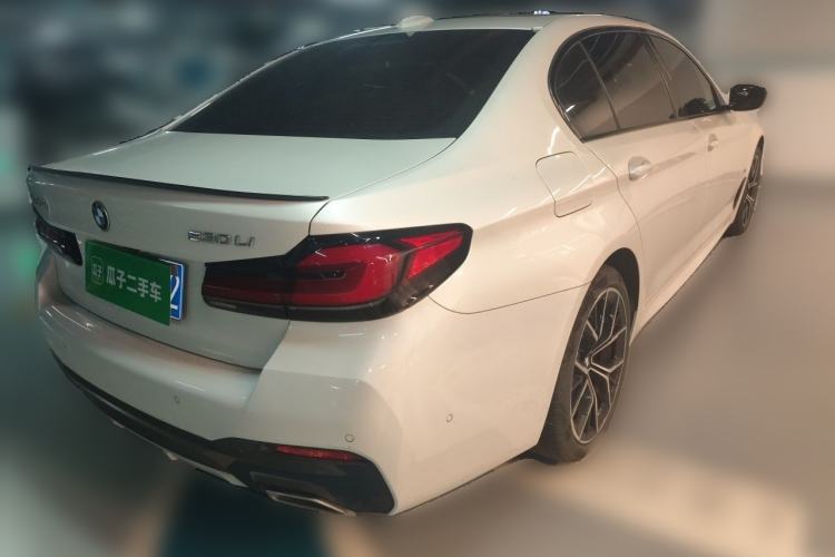 Used BMW 5 Series 2022 Restyled 530Li Luxury Edition M Sport Package Rear Right 45 Deg