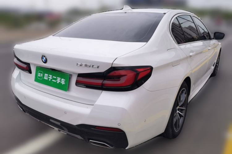 Used BMW 5 Series 2022 Restyled 525Li M Sport Package Rear Right 45 Deg