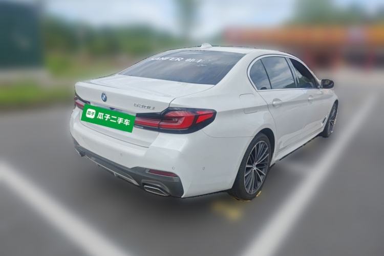 Used BMW 5 Series 2022 Restyled 530Li Leading Edition M Sport Package Rear Right 45 Deg