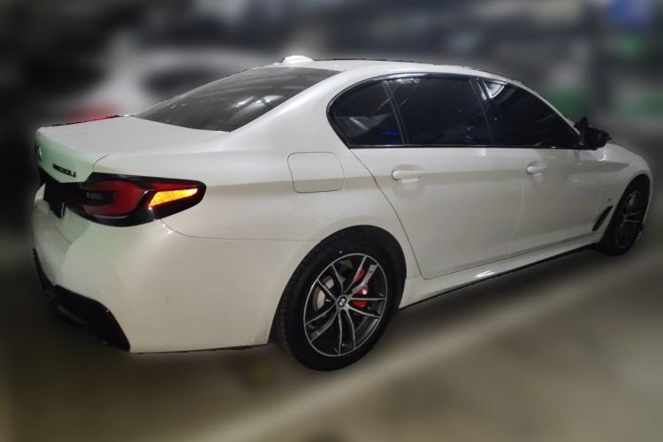 Used BMW 5 Series 2022 Restyled 525Li M Sport Package Rear Right 45 Deg