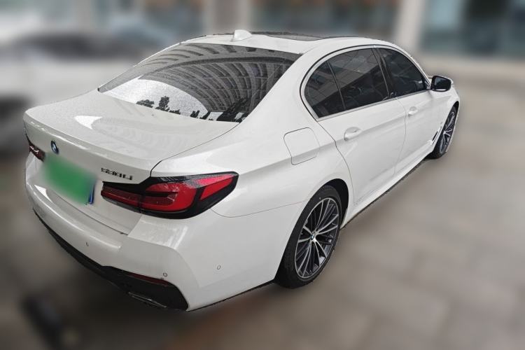 Used BMW 5 Series 2022 Restyled 530Li Leading Edition M Sport Package Rear Right 45 Deg