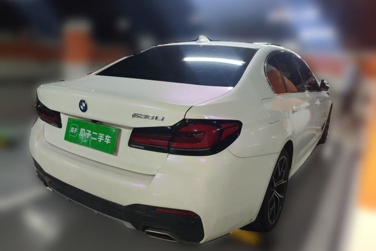 Used BMW 5 Series 2022 Revised Version 3 530Li Luxury Edition M Sport Package Rear Right 45 Deg