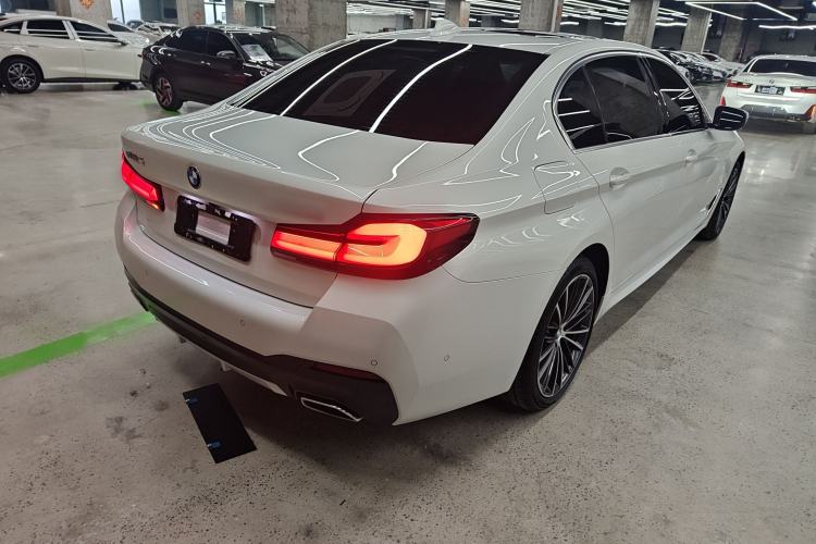 Used BMW 5 Series 2022 Restyled 530Li Leading Edition M Sport Package Rear Right 45 Deg