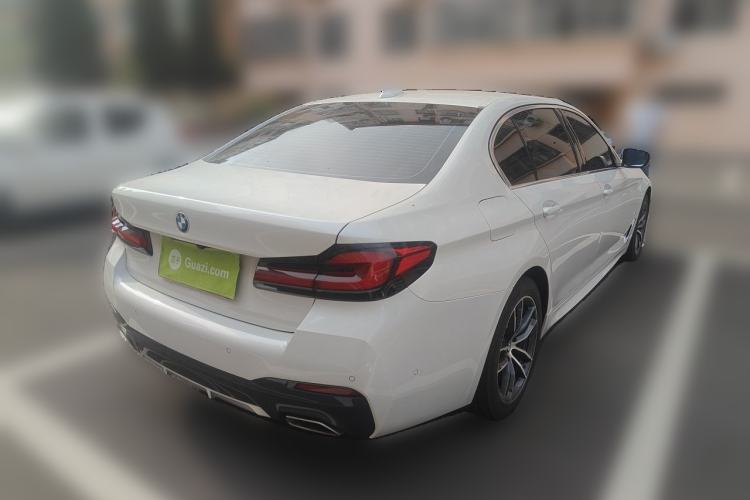 Used BMW 5 Series 2022 525Li M Sport Package Rear Right 45 Deg