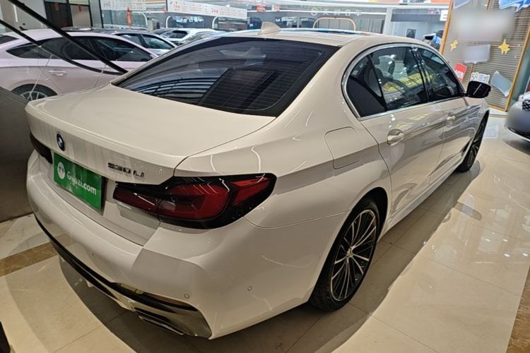 Used BMW 5 Series 2022 Restyled 530Li Leading Edition M Sport Package Rear Right 45 Deg