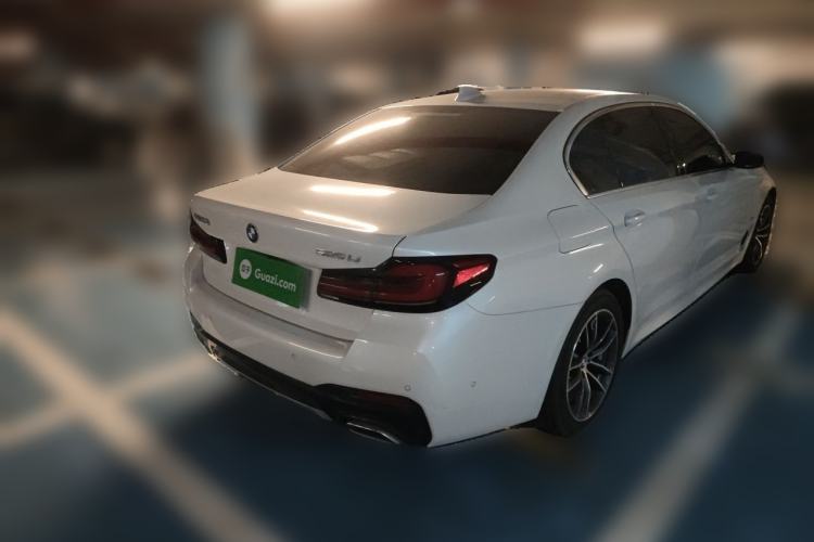 Used BMW 5 Series 2022 525Li M Sport Package Rear Right 45 Deg