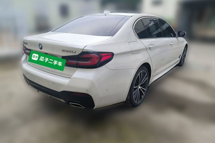 Used BMW 5 Series 2022 Restyled 530Li Leading Edition M Sport Package Rear Right 45 Deg
