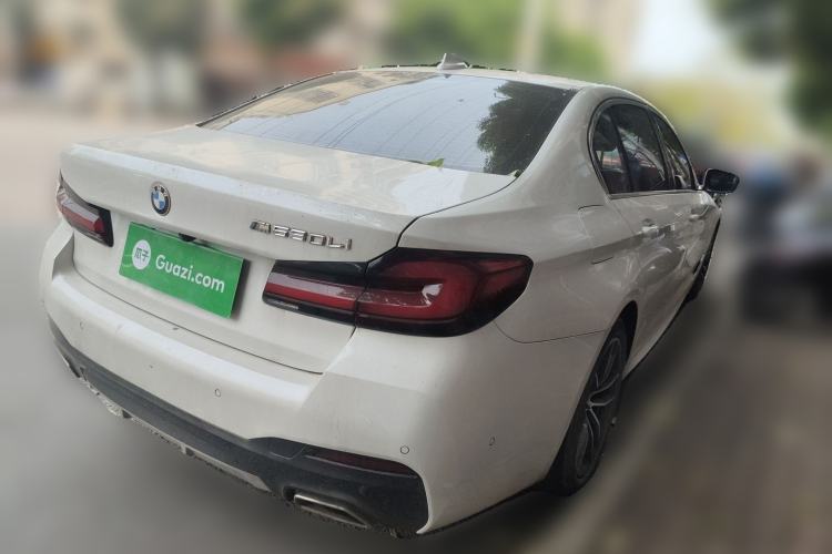 Used BMW 5 Series 2022 Restyled 525Li M Sport Package Rear Right 45 Deg