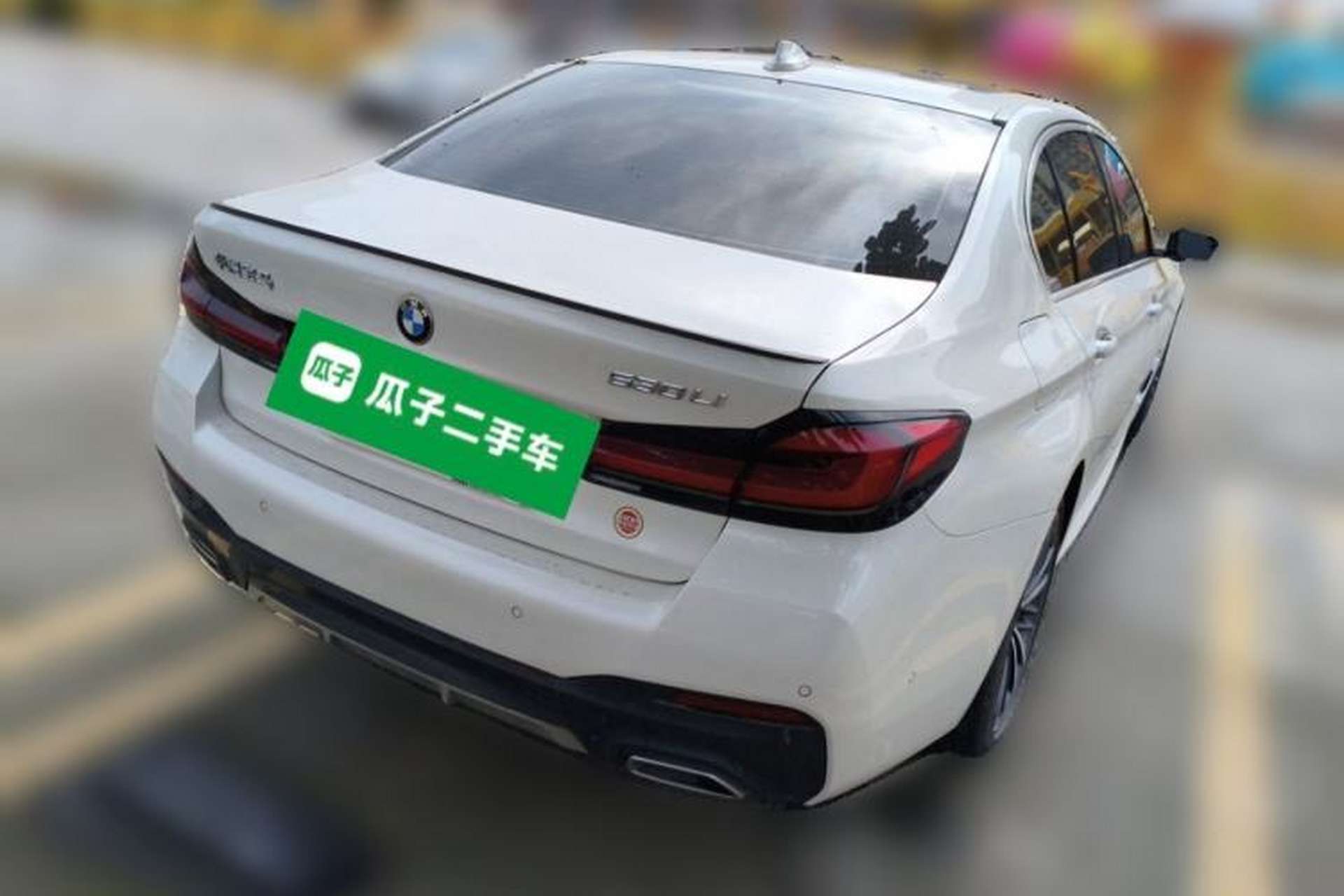 Used BMW 5 Series 2022 Restyled 530Li Leading Edition M Sport Package Rear Right 45 Deg