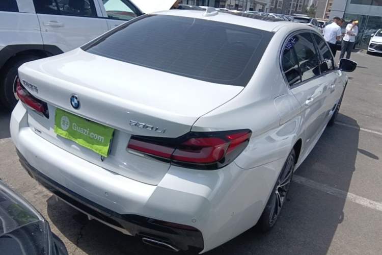 Used BMW 5 Series 2022 Second Facelift 530Li xDrive M Sport Package Rear Right 45 Deg