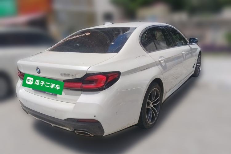 Used BMW 5 Series 2022 525Li M Sport Package Rear Right 45 Deg